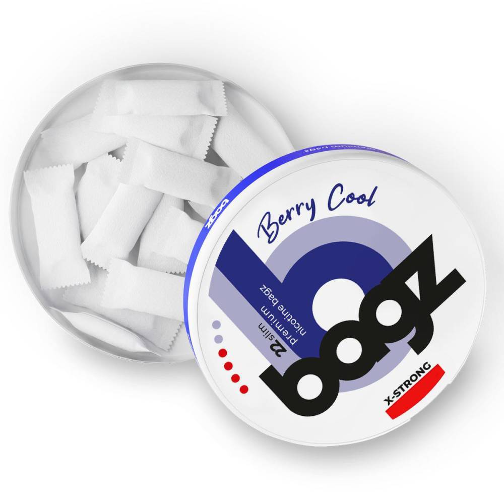 Nicotine pouch 16,5mg/pliculet Berry Cool BAGZ