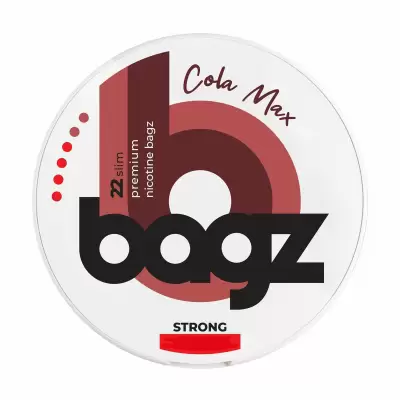 Nicotine pouch 17mg/pliculet Cola Max BAGZ