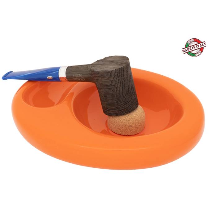 Scrumiera ceramica pipa Orange / Chacom