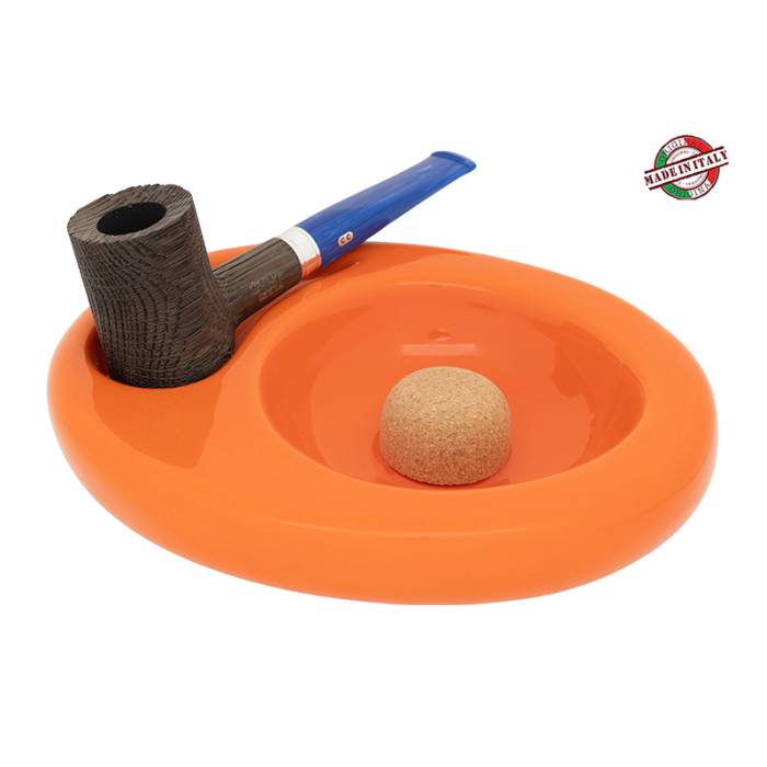 Scrumiera ceramica pipa Orange / Chacom