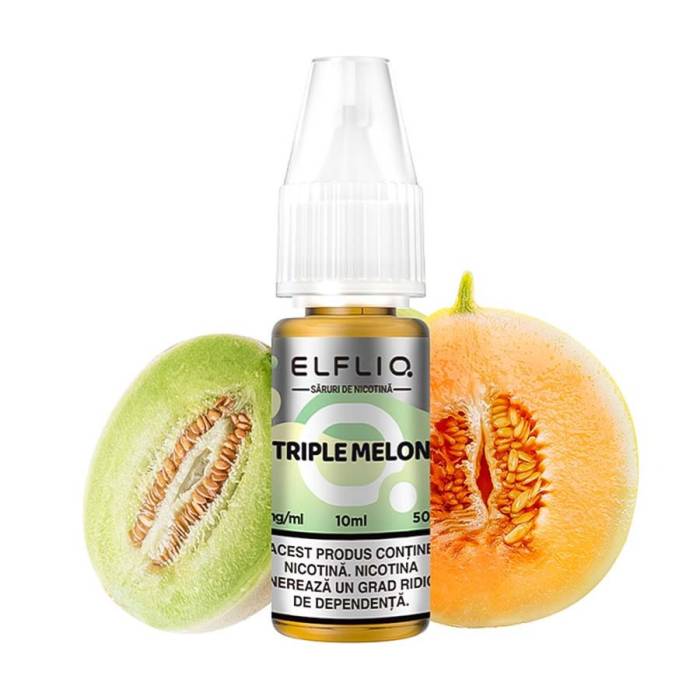 Lichid tigareta electronica 20 mg./ml. Triple Melon "ElfLiq" (10ml)