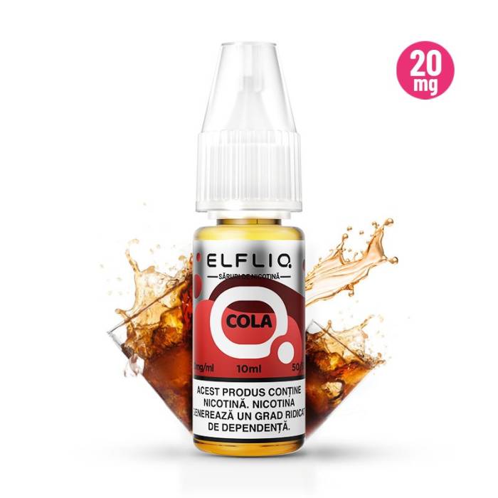 Lichid tigareta electronica 20 mg./ml. Cola "ElfLiq" (10ml)