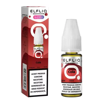 Lichid tigareta electronica 20 mg./ml. Cola "ElfLiq" (10ml)