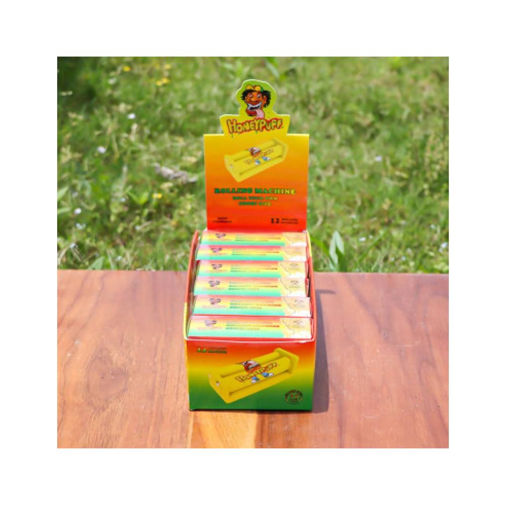 Aparat rulat tigarete plastic 70 mm. Honeypuff