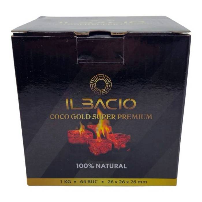 Carbuni narghilea cocos Il Bacio (1 kg.)