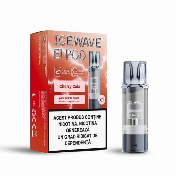 Cartus Icewave 1000 pufuri Cherry Cola 20 mg.