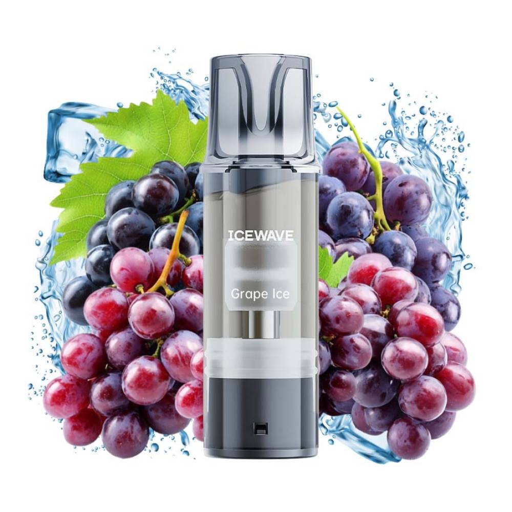 Cartus Icewave 1000 pufuri Grape Ice 20 mg.