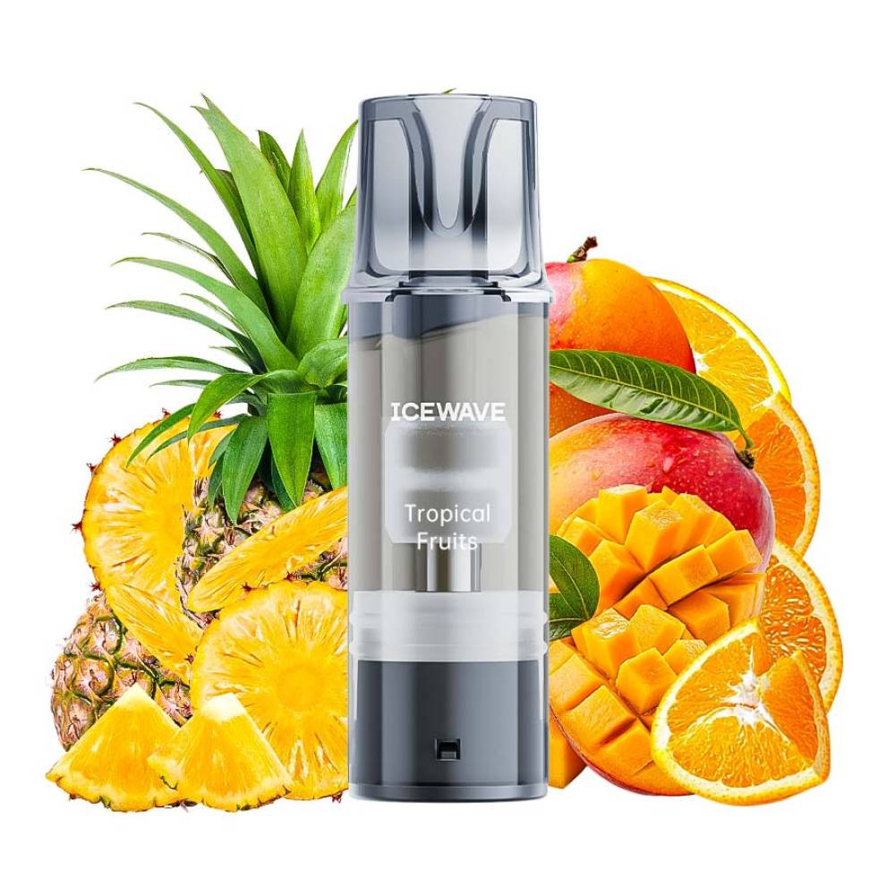 Cartus Icewave 1000 pufuri Tropical Fruits 20 mg.