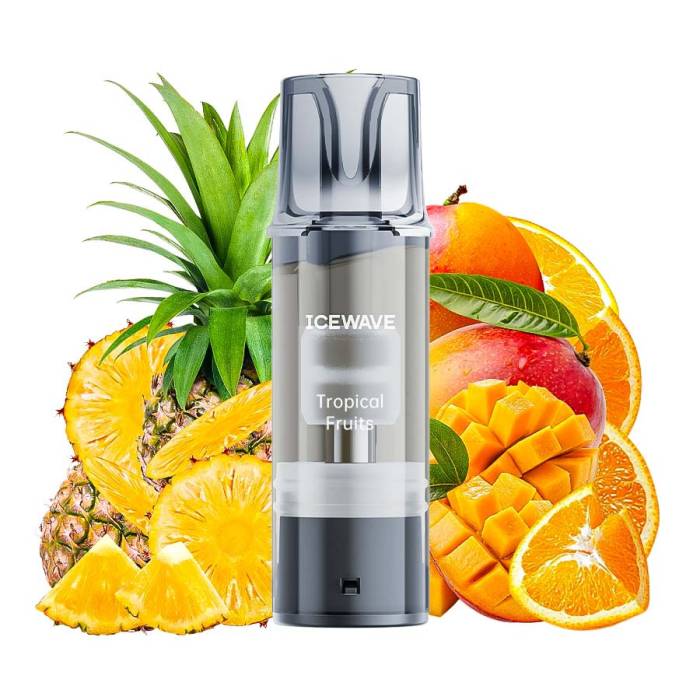 Cartus Icewave 1000 pufuri Tropical Fruits 20 mg.