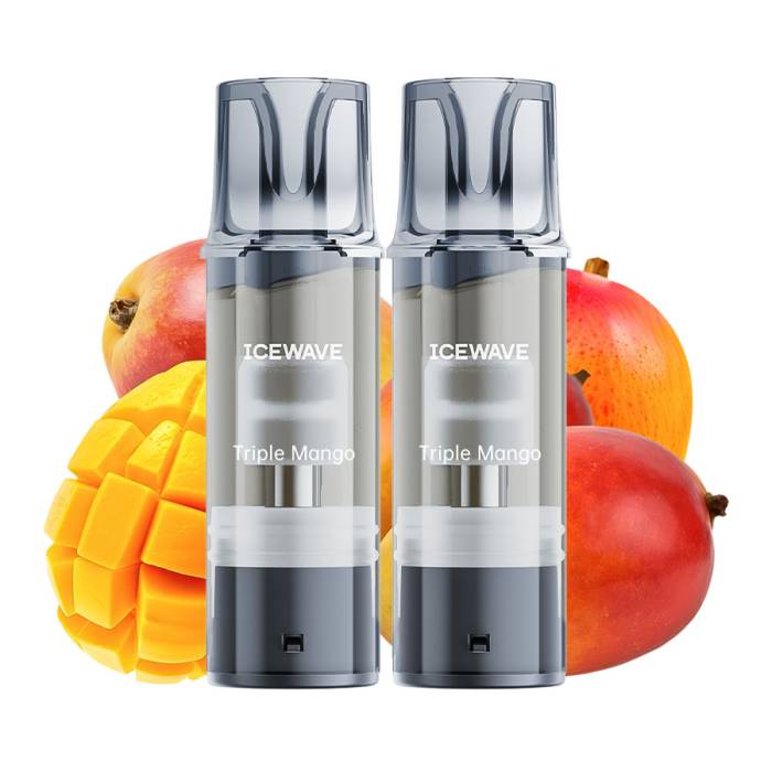 Cartus Icewave 2x1000 pufuri Triple Mango 20 mg.