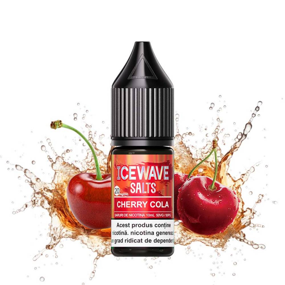 Lichid tigareta electronica 20 mg./ml. Cherry Cola Icewave (10ml)