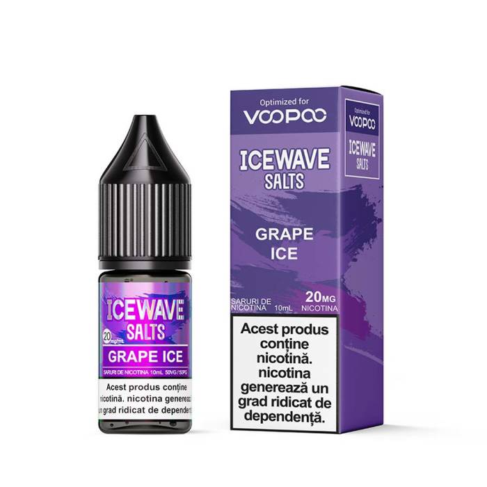 Lichid tigareta electronica 20 mg./ml. Grape Ice Icewave (10ml)