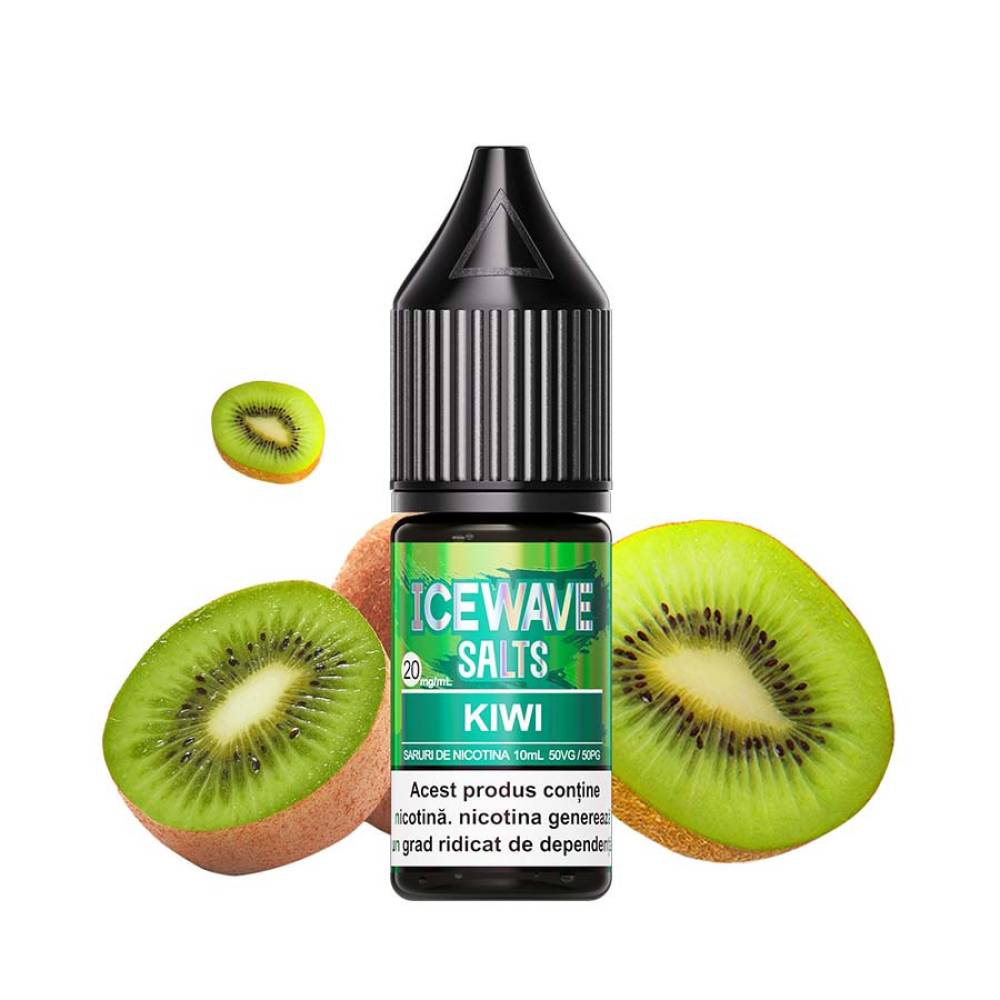 Lichid tigareta electronica 20 mg./ml. Kiwi Icewave (10ml)