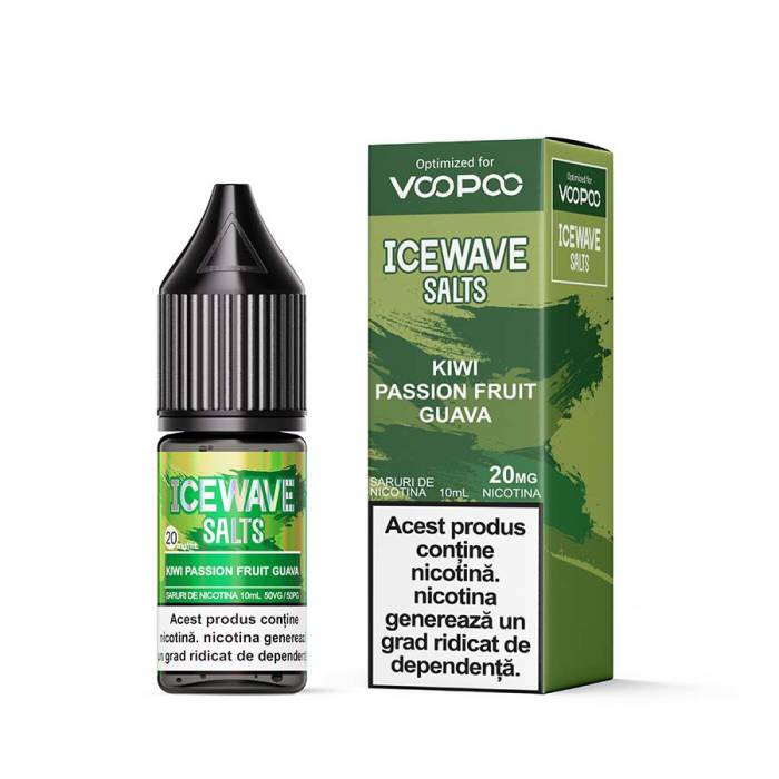 Lichid tigareta electronica 20 mg./ml. Kiwi Passion Fruit Guava Icewave (10ml)