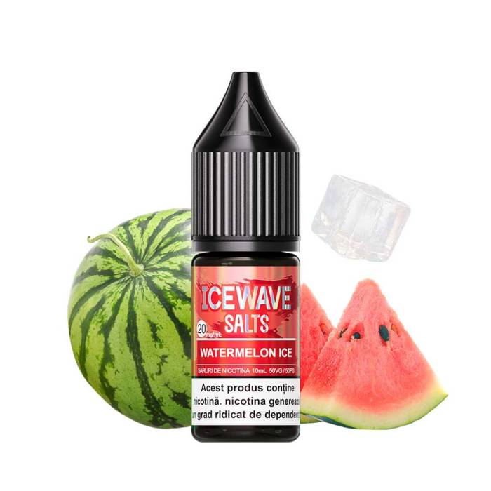Lichid tigareta electronica 20 mg./ml. Watermelon Ice Icewave (10ml)