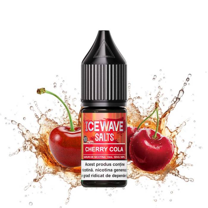 Lichid tigareta electronica 10 mg./ml. Cherry Cola Icewave (10ml)