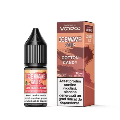 Lichid tigareta electronica 10 mg./ml. Cotton Candy Icewave (10ml)