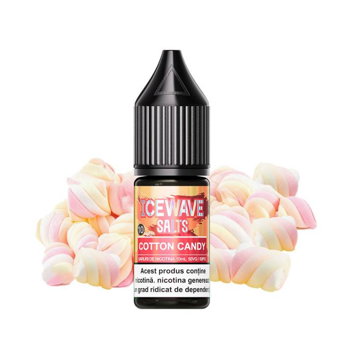 Lichid tigareta electronica 20 mg./ml. Cotton Candy Icewave (10ml)