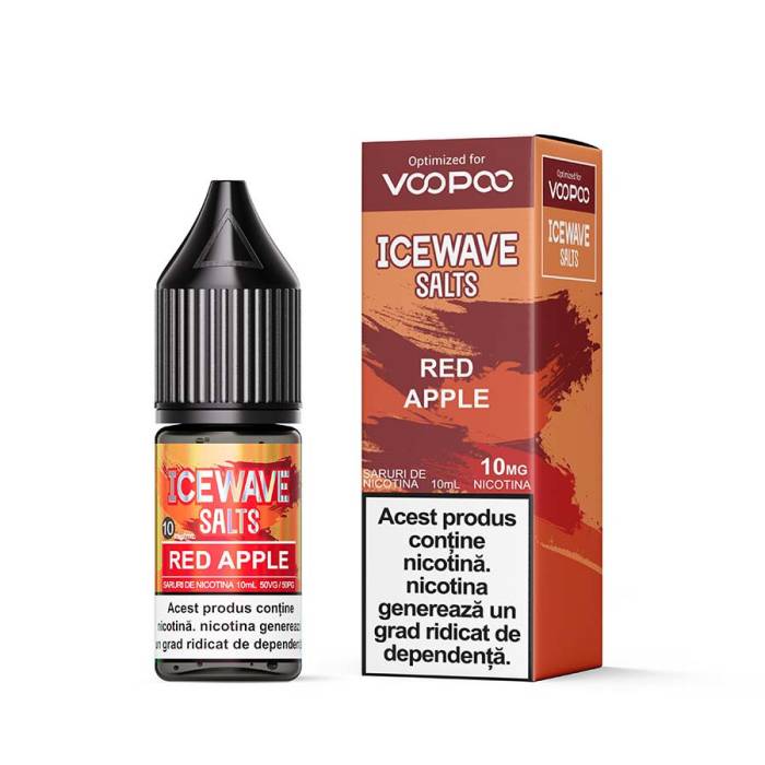 Lichid tigareta electronica 10 mg./ml. Red Apple Icewave (10ml)
