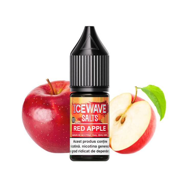 Lichid tigareta electronica 10 mg./ml. Red Apple Icewave (10ml)