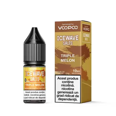 Lichid tigareta electronica 10 mg./ml. Triple Melon Icewave (10ml)