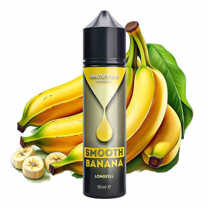 Lichid Innovation Flavours 0 mg./ml. Smooth Banana (10ml)