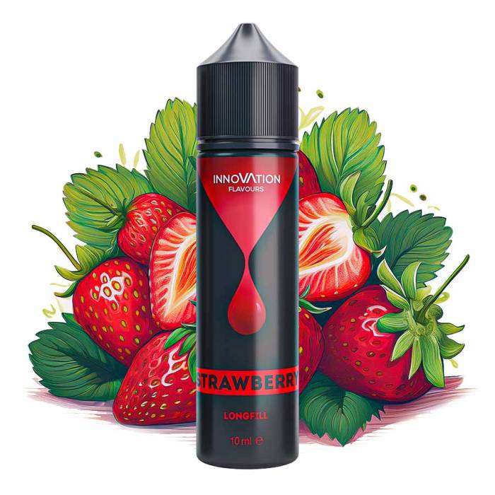 Lichid Innovation Flavours 0 mg./ml. Strawberry (10ml)