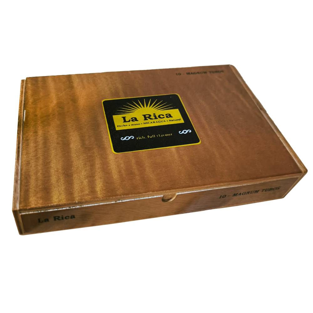 La Rica Maduro Magnum Tubos (10)