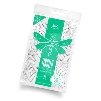 Filtre Slim Mint 6mm pt. tigarete (200) Libella