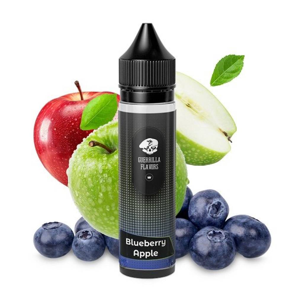Lichid Puff Bar 0 mg./ml. Blueberry Apple by Guerrilla Flavors (40ml)