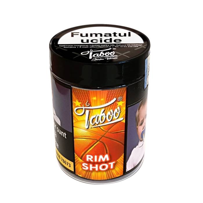 Tutun narghilea "Rim Shot" (mandarina) Taboo (50g)