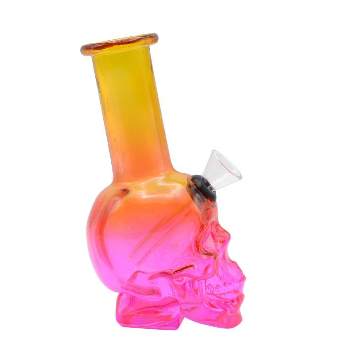 Mini Bong Sticla Skull / Toro