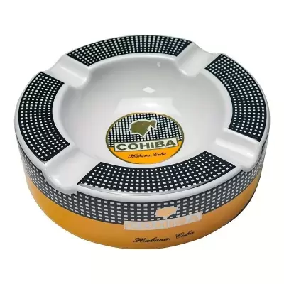 Scrumiera ceramica tigari de foi Round C1