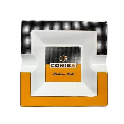 Scrumiera ceramica tigari de foi Square C3