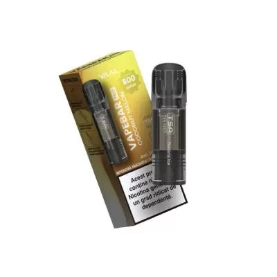 Cartus Vapebar PRO 800 pufuri Coconut Melon 20 mg.