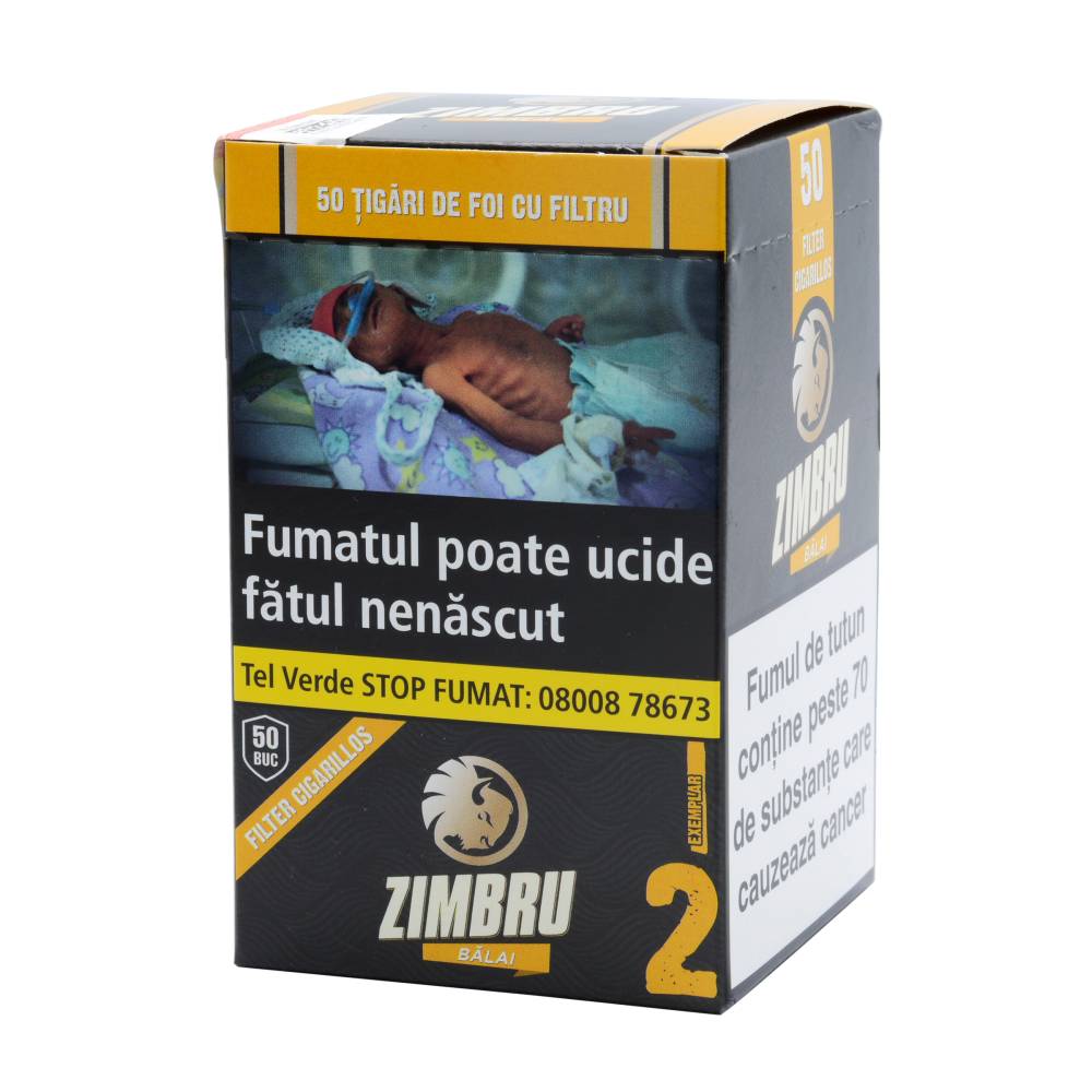 Zimbru Filter Cigarillos Balai (vanilie) (50)