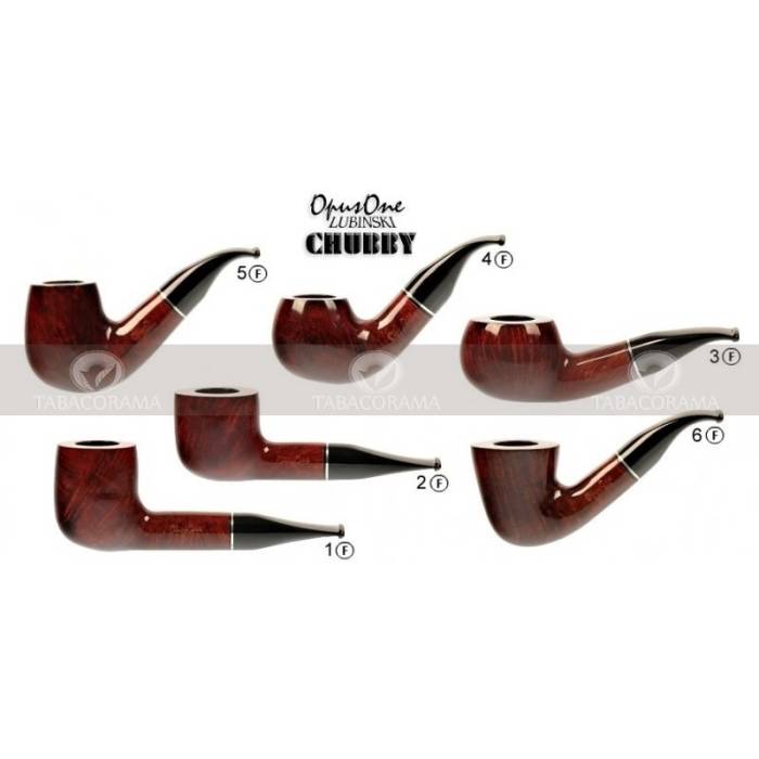 Pipa Opus Chubby Bordeaux - A368 / Lubinski