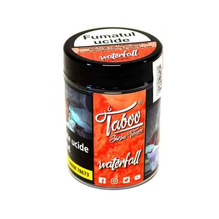 Tutun narghilea "Waterfall" (pepene rosu) Taboo (50g)