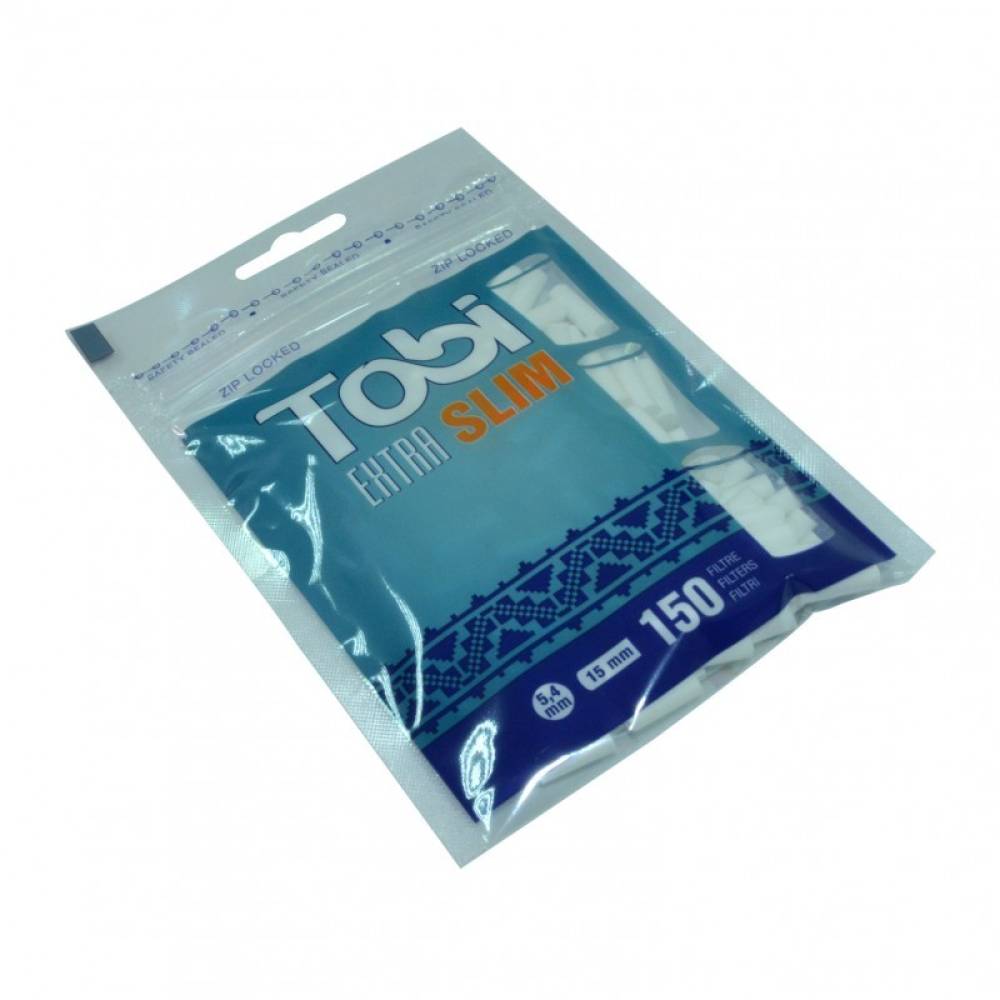 Filtre Extra Slim 5.4mm pt. tigarete (150buc.) Tobi