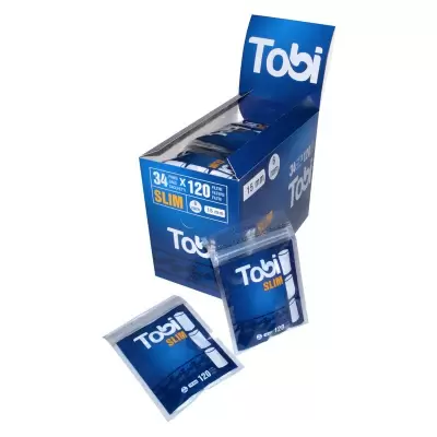Filtre Slim 6mm pt. tigarete (120buc.) Tobi
