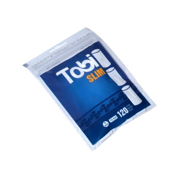 Filtre Slim 6mm pt. tigarete (120buc.) Tobi