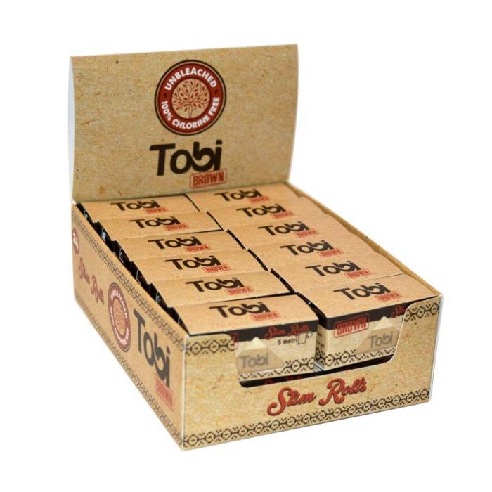 Foita in rola 5m Brown Tobi