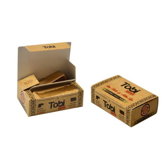 Foita in rola 5m Brown + Filtre Carton Tobi