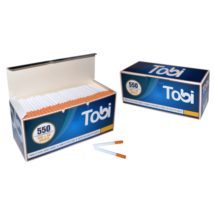 Tuburi cu filtru pt.tigarete TOBI  (550)