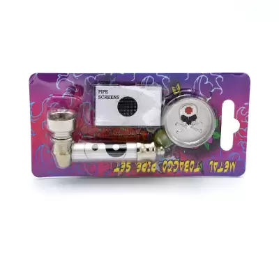 Set mini pipa si grinder 1 Iron Cross / Toro