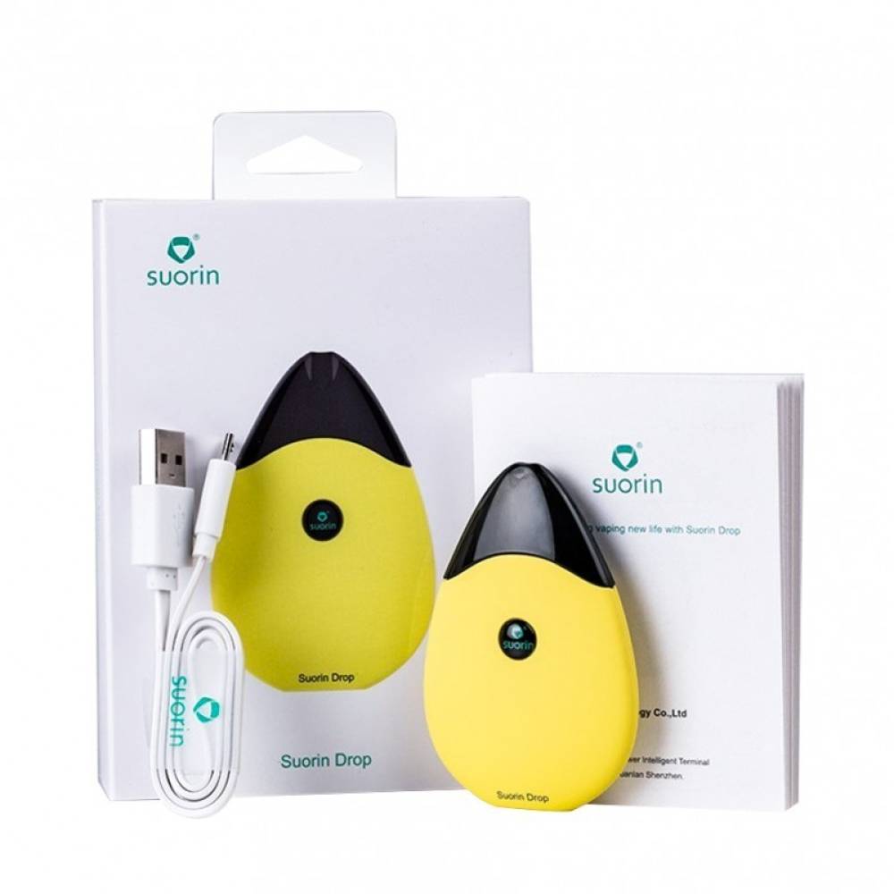 Kit e-tigareta Suorin Drop 310 mAh (Yellow)