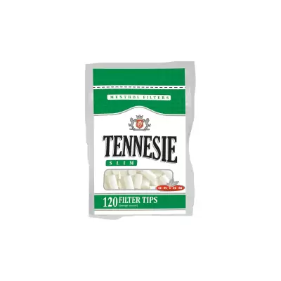 Filtre Slim Menthol 6mm. pt. tigarete (120 buc.) Tennesie