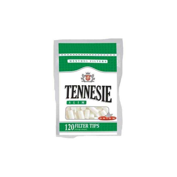 Filtre Slim Menthol 6mm. pt. tigarete (120 buc.) Tennesie