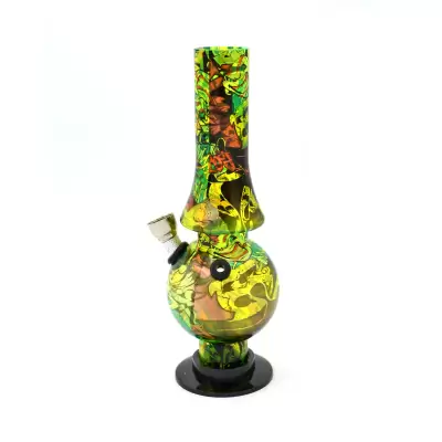 Bong acrilic 20cm Graffiti / Toro