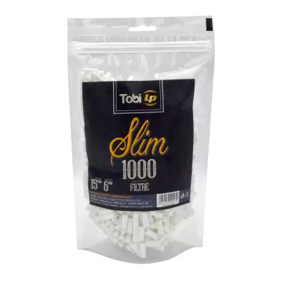 Filtre Slim 6mm pt. tigarete (1000buc.) Tobi LP